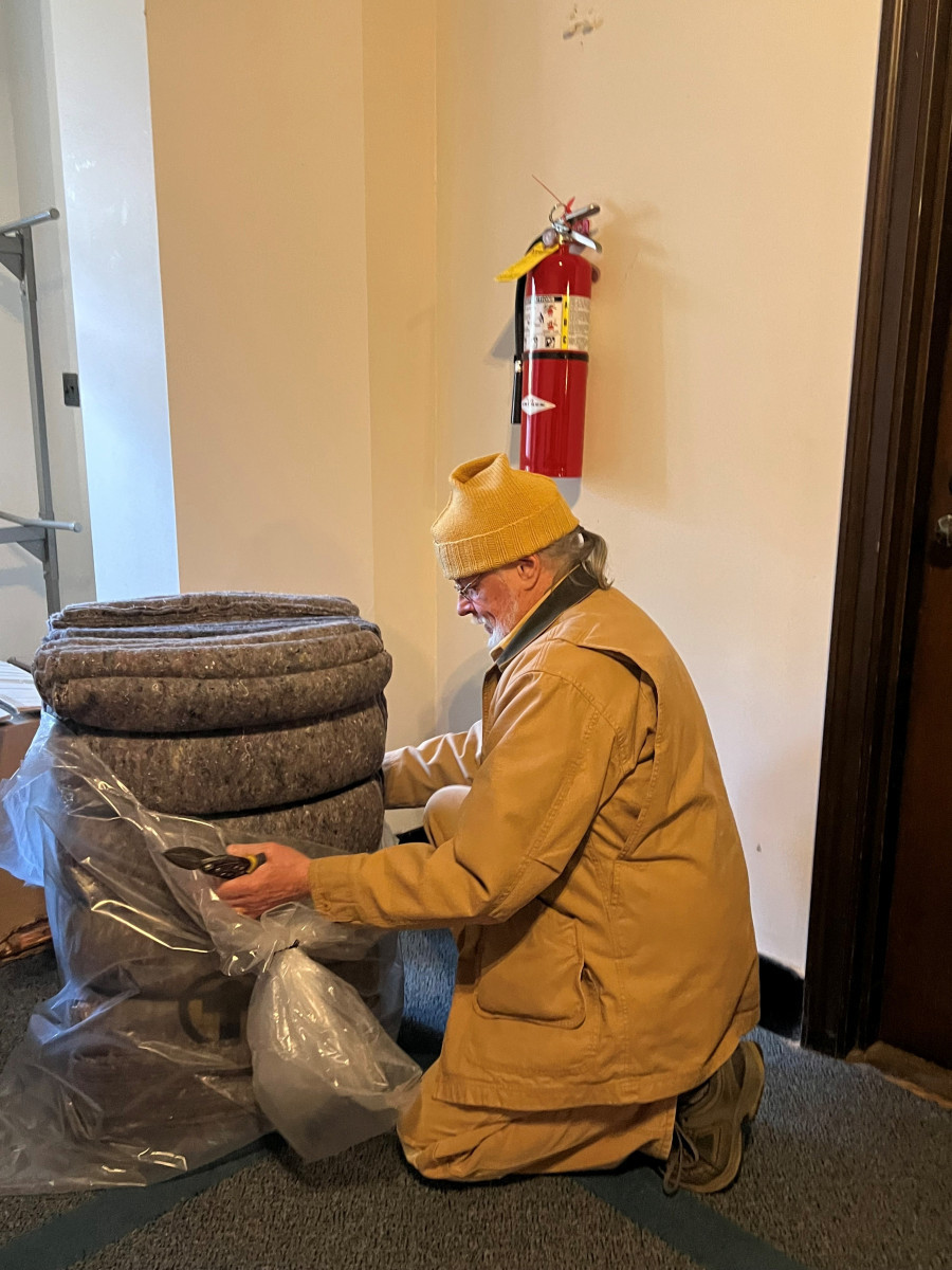 CWS Blankets are prepared and made ready for distribution as partners respond to winter storms and freezing temperatures. CWS Blankets are prepared and made ready for distribution as partners respond to winter storms and freezing temperatures.